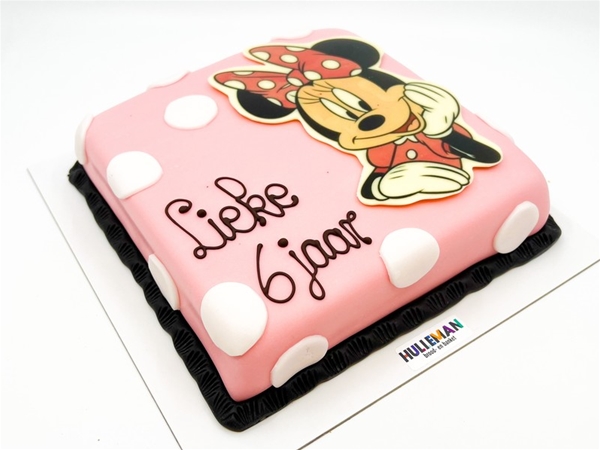 Minnie Mouse taart