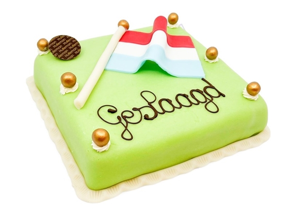 Geslaagd taart