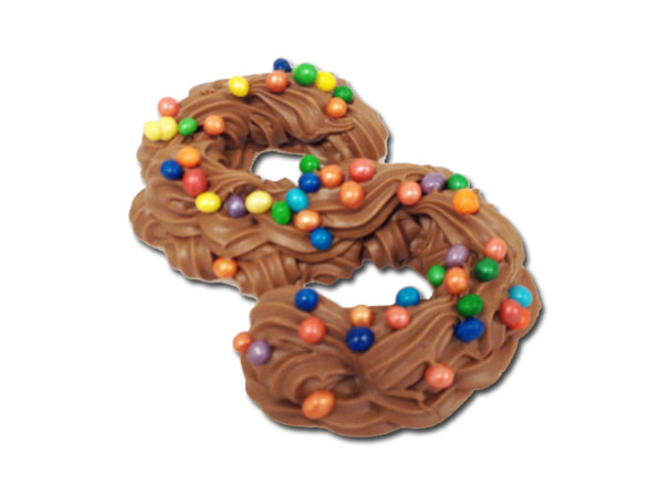 Gespoten chocoletter klein kind (135g.)&nbsp;-s-